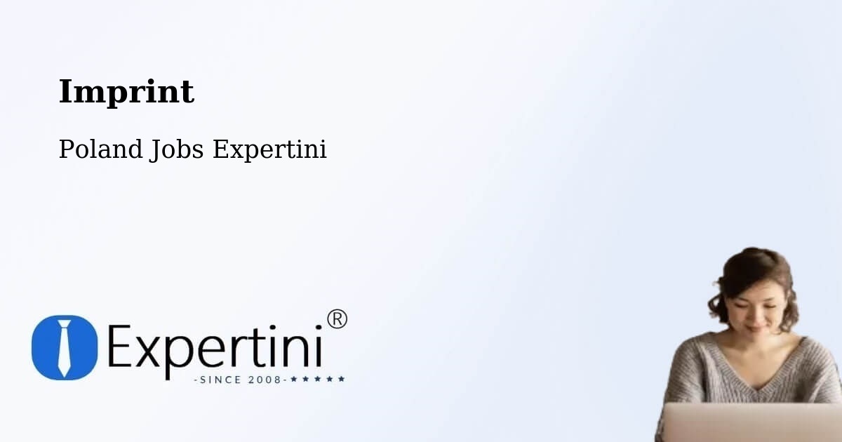 Imprint – Chodów - Poland Jobs Expertini