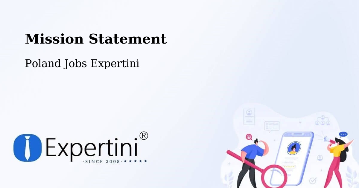 Corporate Mission – Chodów - Poland Jobs Expertini
