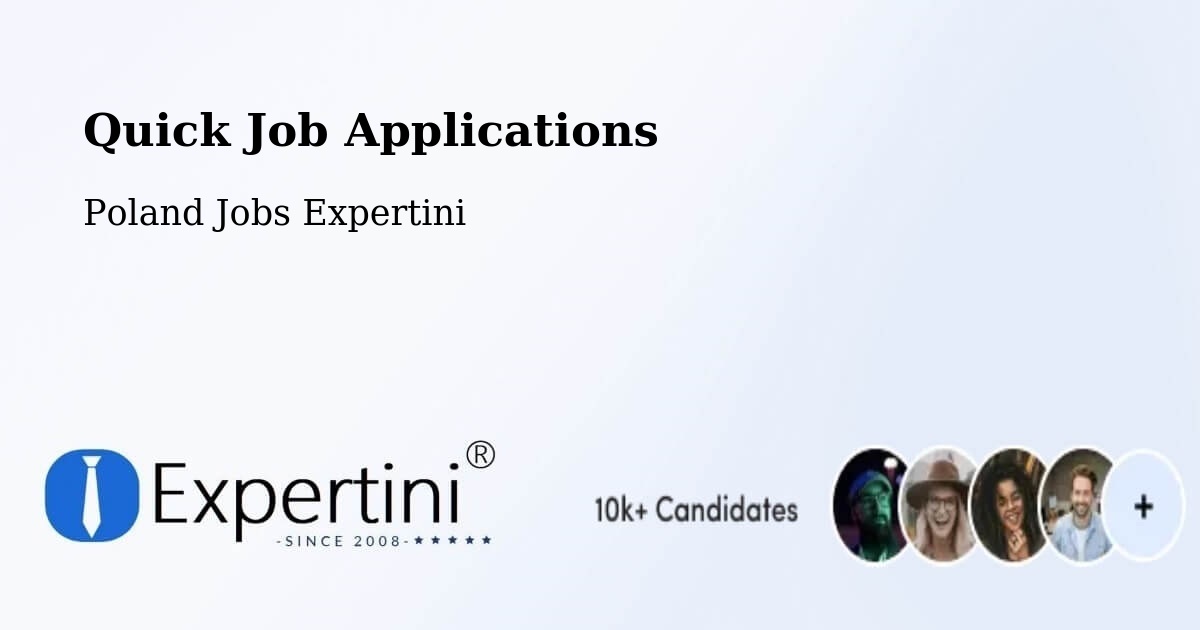 Quick Apply Feature – Chodów - Poland Jobs Expertini