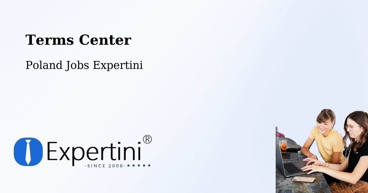 Terms of Service – Chodów - Poland Jobs Expertini